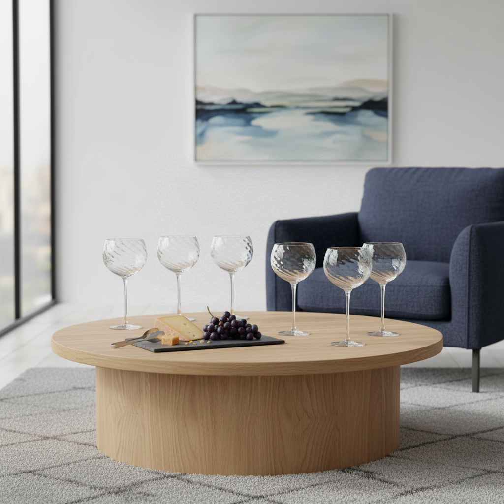 BJÖRN STEN Lot de 6 verres à pied - 60 cl