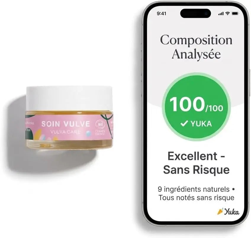 Goliate Baume de soin vulvaire bio Crème intime apaisante 50 ml