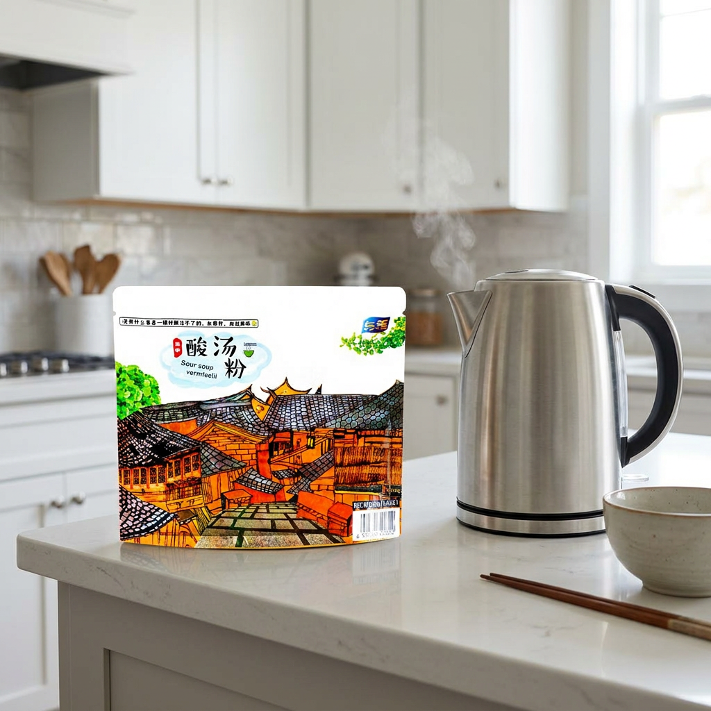 Yumei Soupe de nouilles acidulée délicieuse 265 g