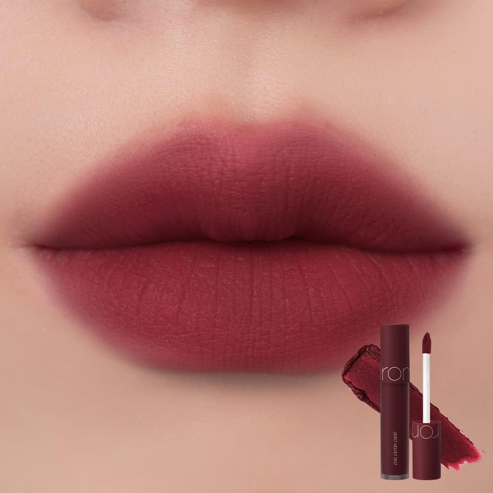 rom&nd Zero Velvet Tint Rouge à lèvres mat, teinte n° 21 Villain Vest - 5,5 g