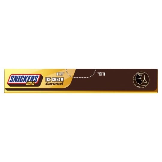 Snickers Barres de Glace Chocolat Caramel et Cacahuète – 5 Barres 204 g