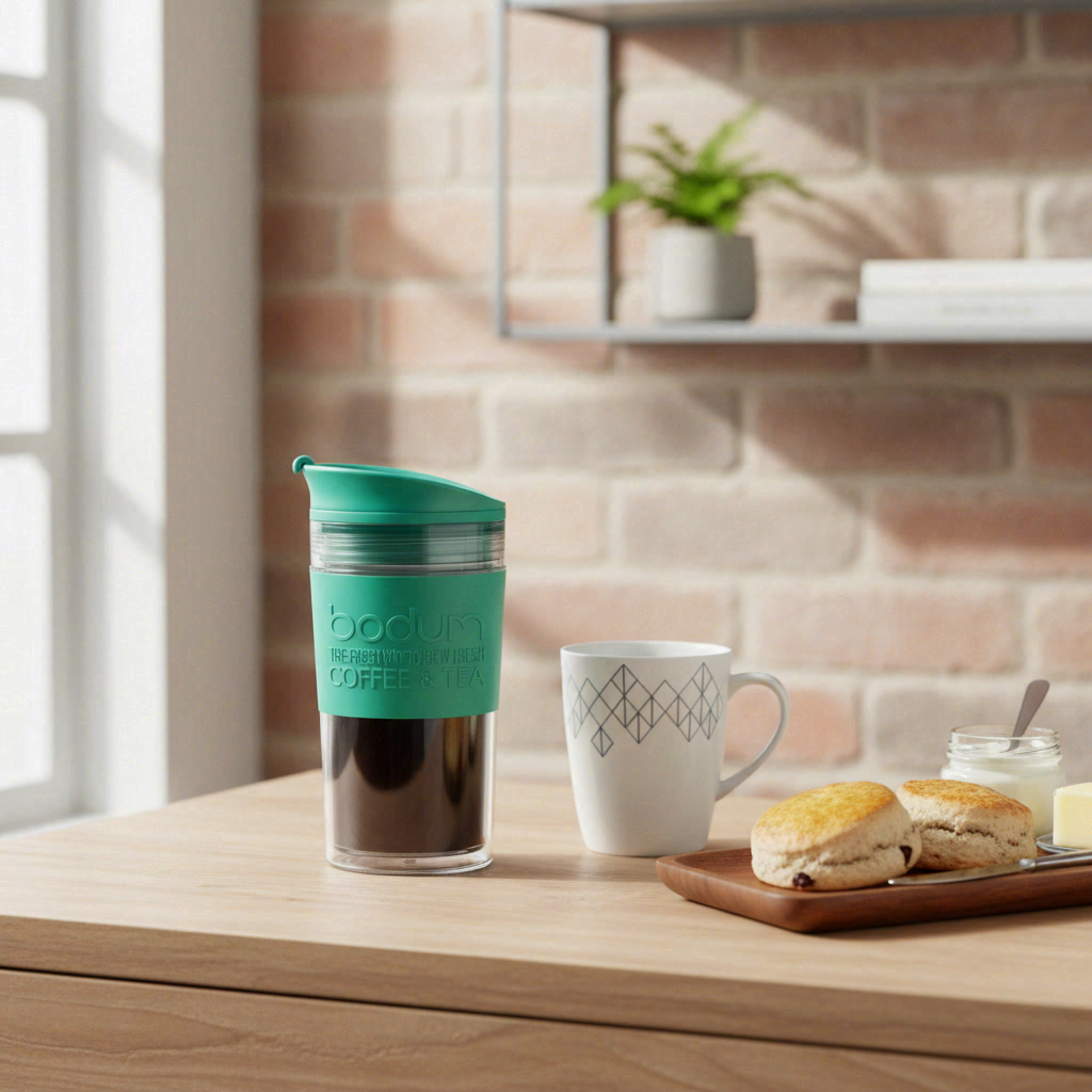 Bodum Mug de voyage isotherme 350 ml - Vert océan