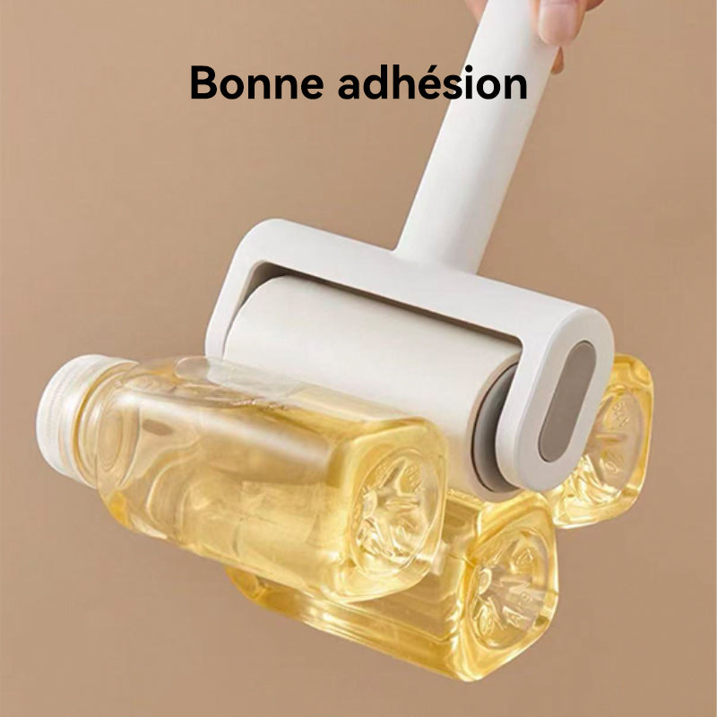 JORDAN&JUDY Grand papier adhésif anti-poussière 16 cm, déchirable, pour utilisation avec un rouleau anti-poussière, 360 feuilles (6 rouleaux de papier adhésif)