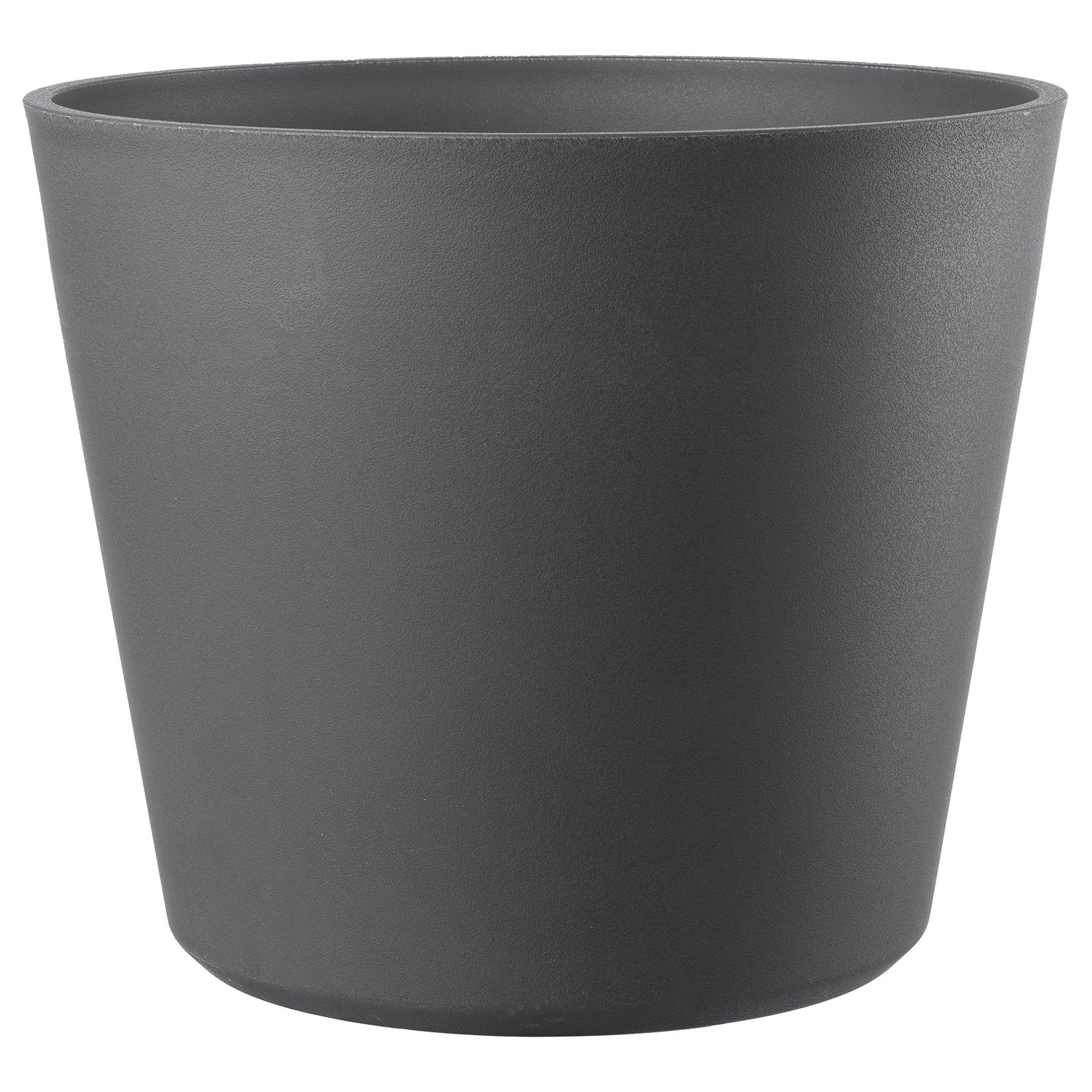 DEROMA Origin Pot de fleurs à roulettes gris - 78 cm