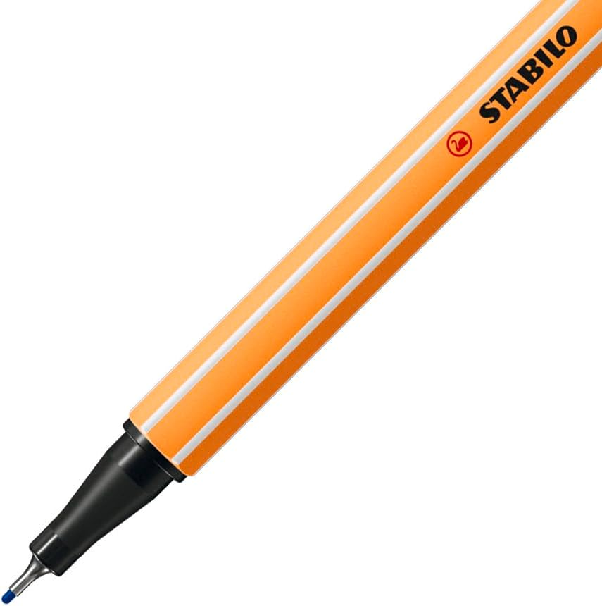 STABILO Pen 68 Lot de 15 feutres de coloriage de qualité dans étui en carton