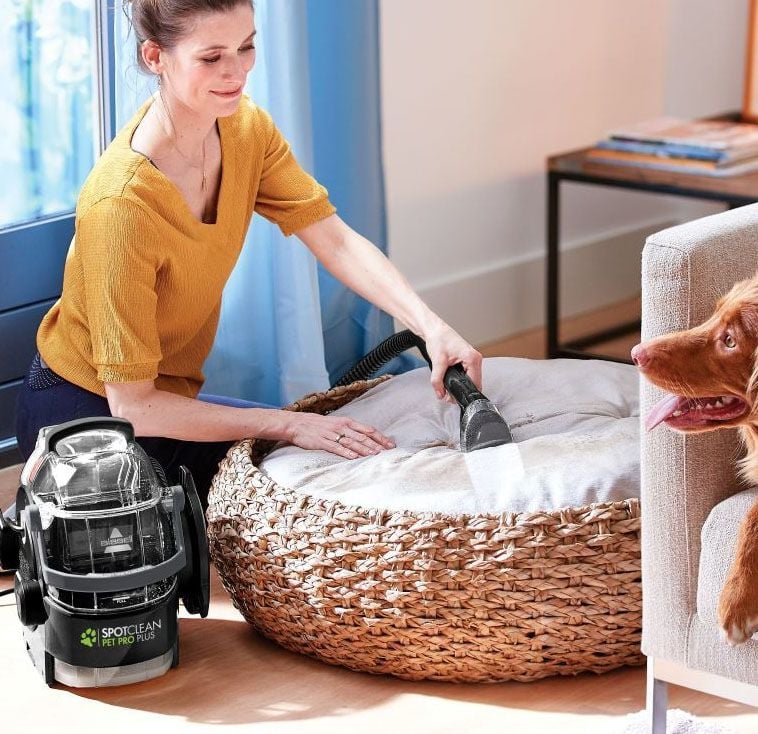 Bissell SpotClean Pet Pro Plus Nettoyeur portable pour tapis et tissus d'ameublement - Noir/Vert