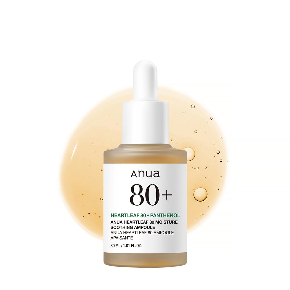 ANUA Ampoule apaisante à l'herbe du cœur 80 % d'humidité 10 ml