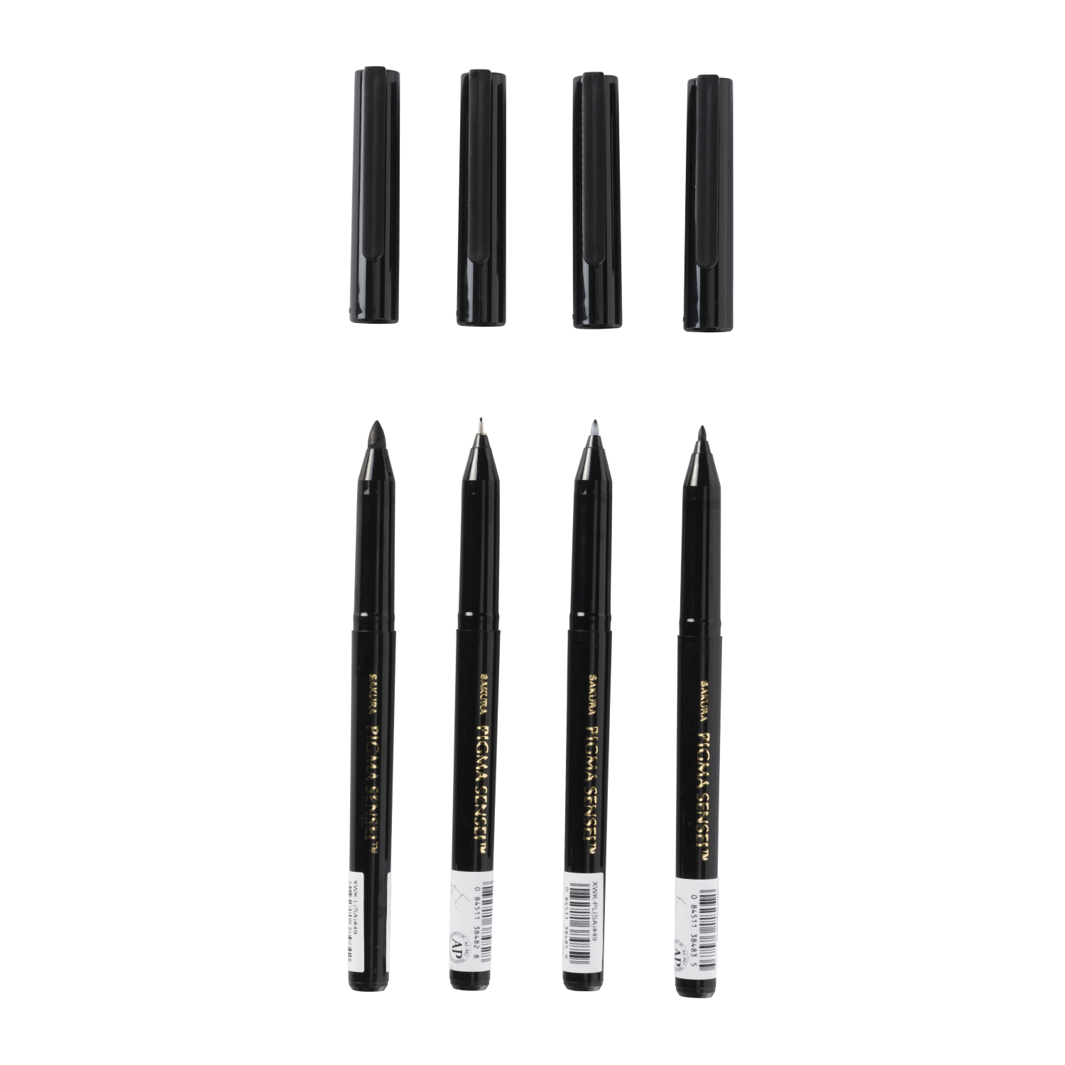 Coffret Sakura Pigma Sensei Manga - 4 tailles - Noir