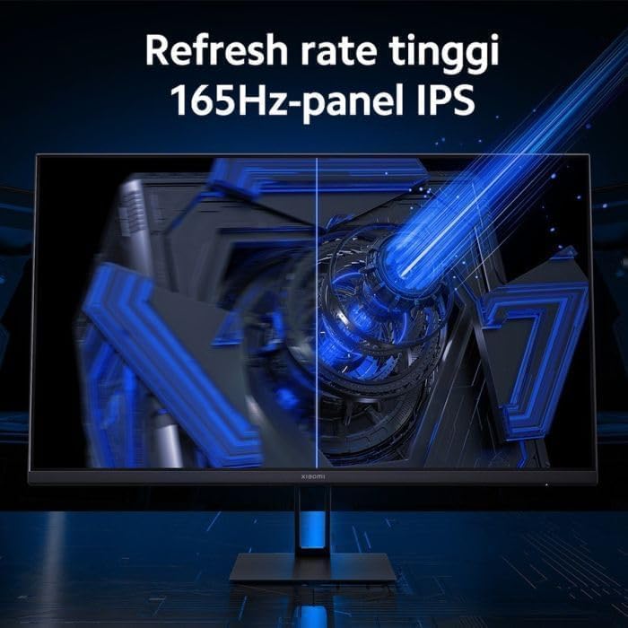 Écran de jeu Xiaomi G27Qi 27" 2K QHD Fast IPS : 2560x1440, 180 Hz, 1 ms, 95 % DCI-P3 100 % sRGB, Compatible FreeSync G-Sync, Double DP/HDMI, Support VESA, Écran d'ordinateur PC sans bords