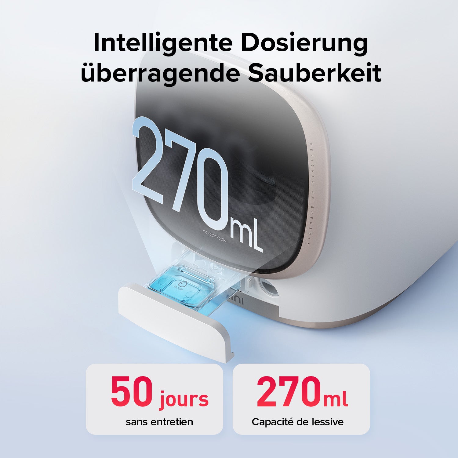 Roborock Marshmallow Zeo Mini - Lave-linge séchant blanc 1 kg de lavage et 0,5 kg de séchage, cycle Zeo séchage à basse température, système d'auto-nettoyage LintClear