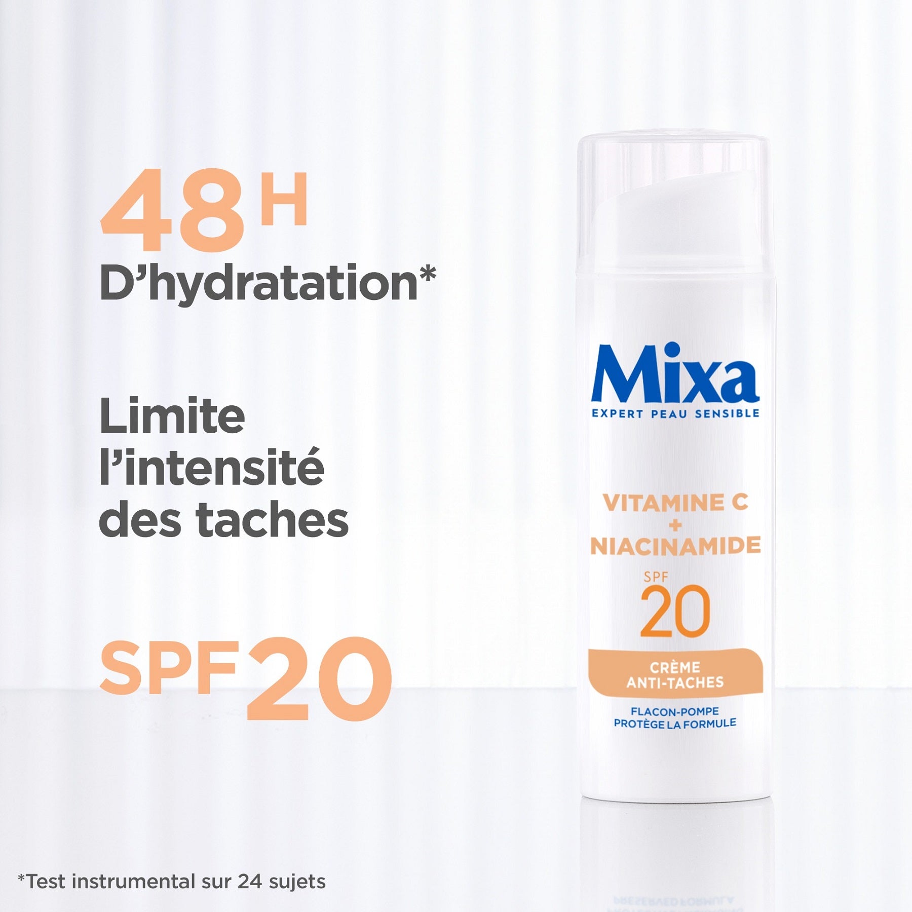 MIXA Crème Anti-Taches à la Vitamine Cg et Niacinamide 50ml