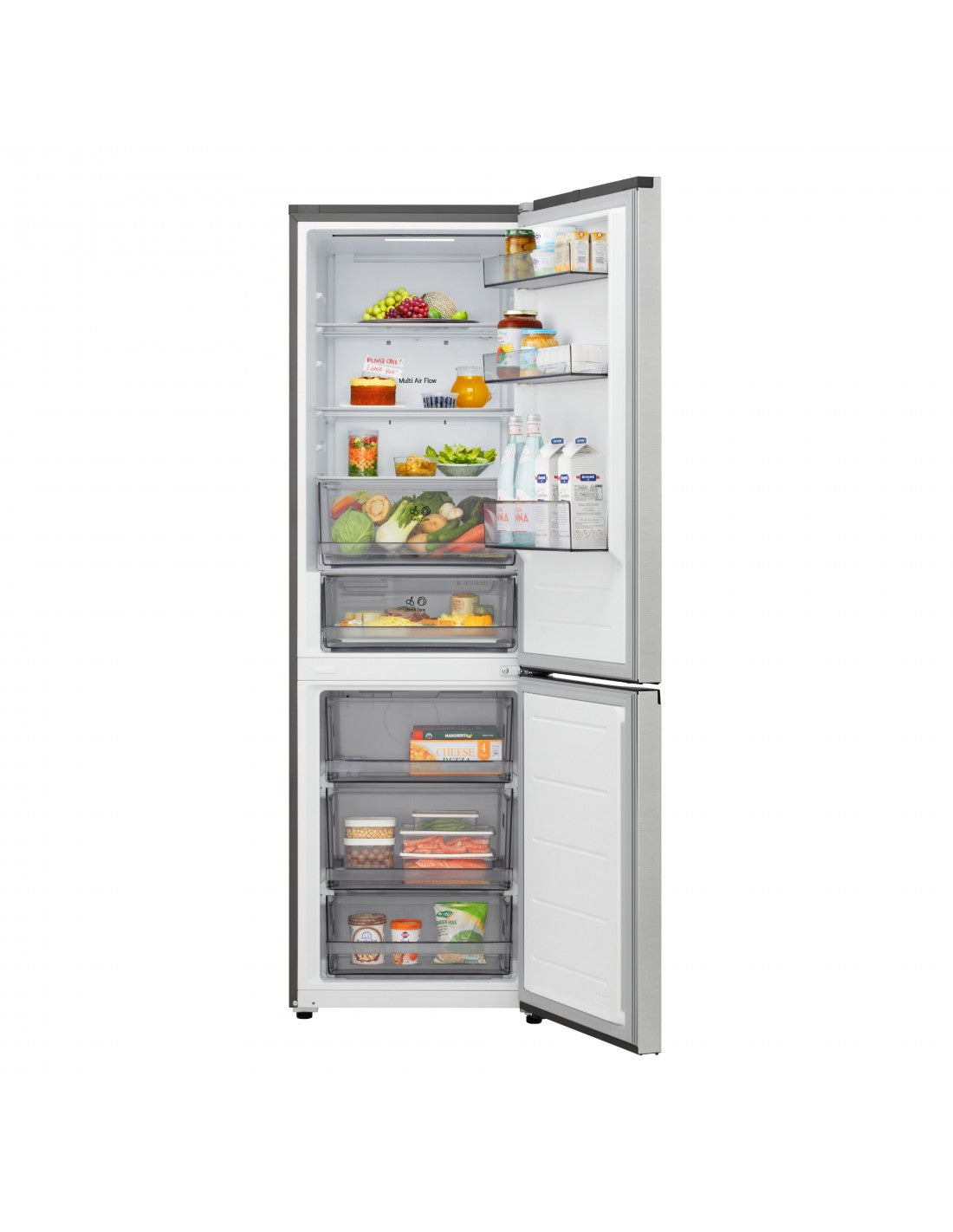 LG GBBSJ10DPY Réfrigérateur-congélateur Door Cooling+ Gris 333 L Classe énergétique D