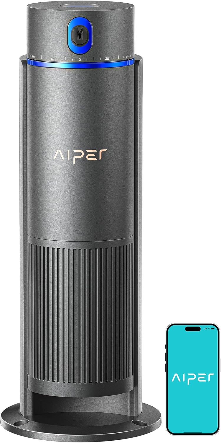 Aiper Offre exclusive IrriSense 2 Système d’irrigation intelligent Appareil d’irrigation multizone 3-en-1 avec contrôle par application Programmation intelligente et capteur de pluie
