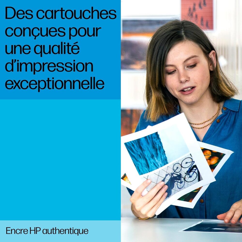 HP Cartouches d'encre d'origine 924 Noir / 933 CMJ, Lot de 4, 6C3Z1NE