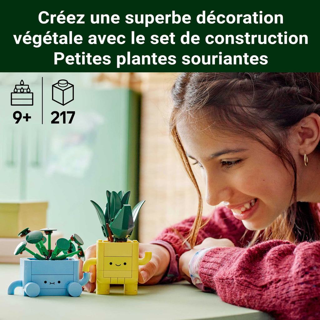 LEGO Botanicals 10349 Petites plantes souriantes