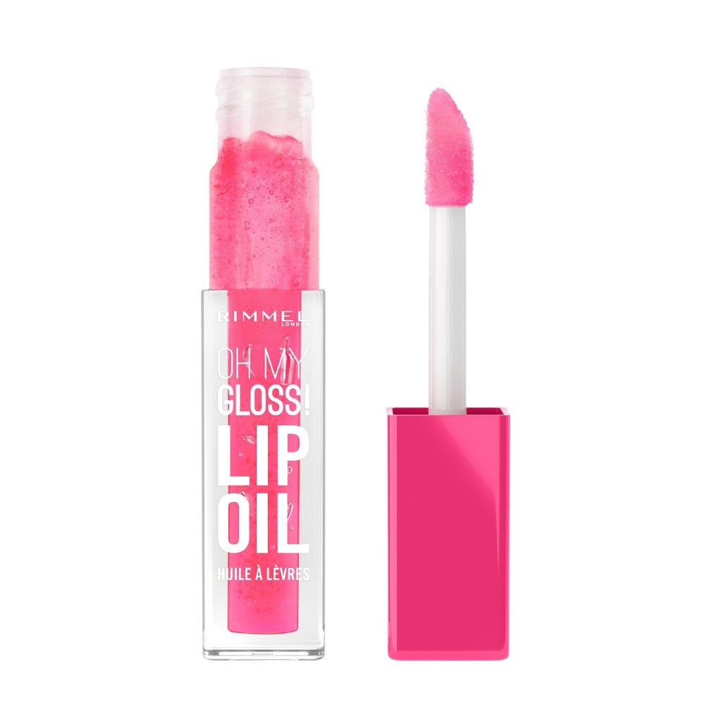 Rimmel Oh My Gloss! Huile à Lèvres 003 Rose Baie, Brillance et Hydratation Naturelle