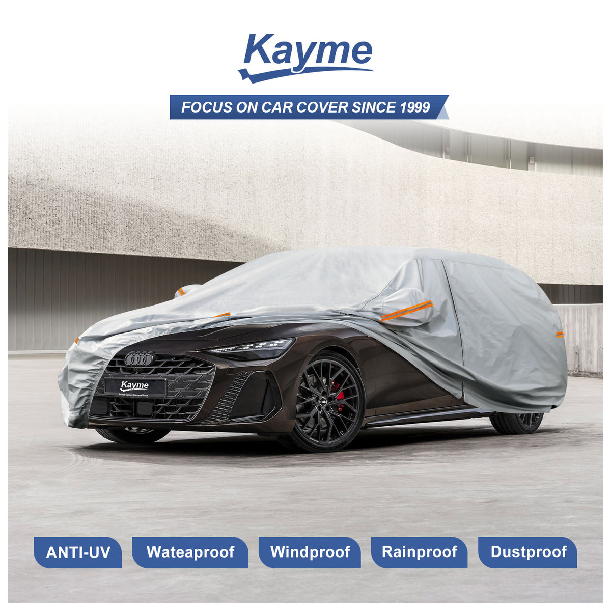 Housse De Voiture Kayme pour Break Convient Aux Tailles De 480 à 500 CM