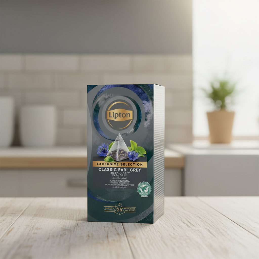 Lipton Feel Good Selection Thé Earl Grey 25 sachets