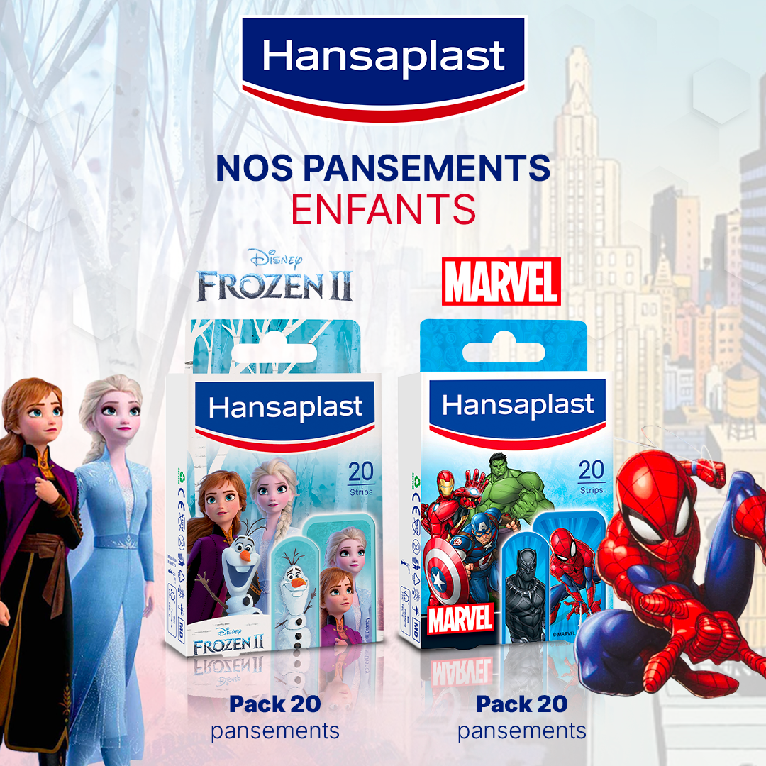 Hansaplast Pansements Plaies Disney Avengers x20