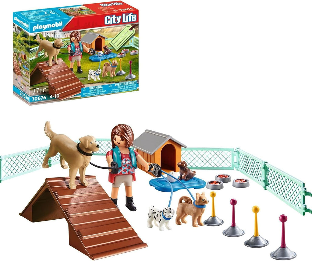 PLAYMOBIL Special Plus Set d'entraîneur de chiens (MPN : 70676)