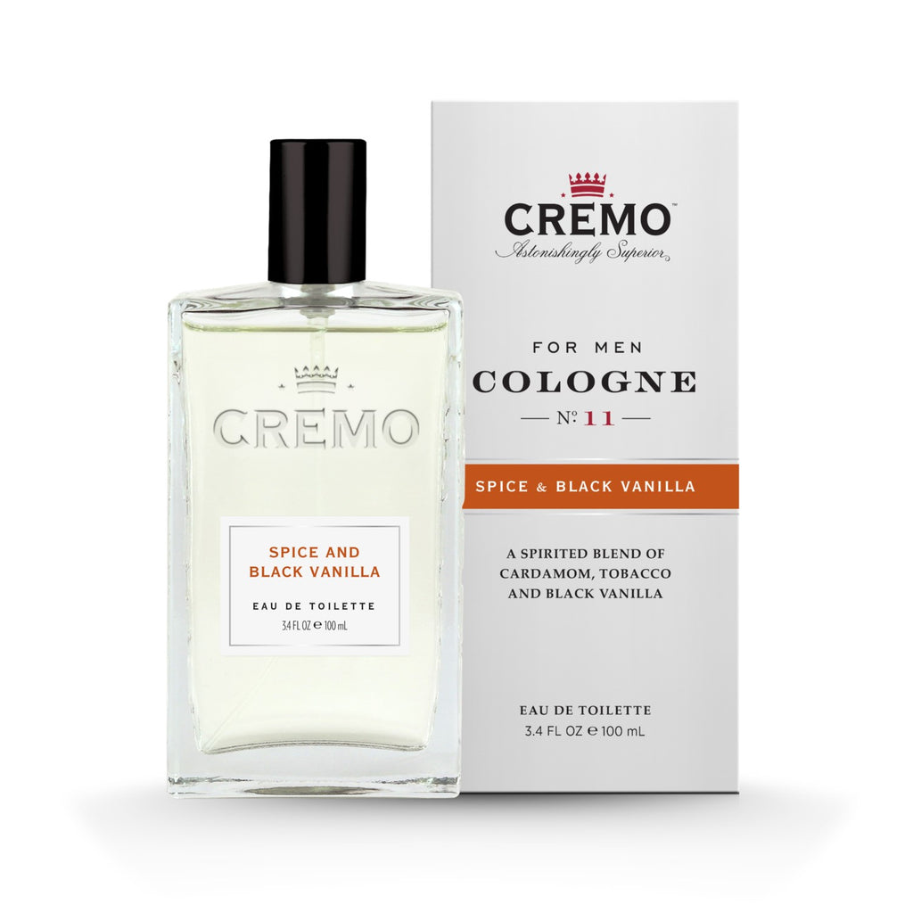 CREMO Épices & Vanille Noire - Eau de Toilette - Parfum Épicé Pour Homme - 100ml