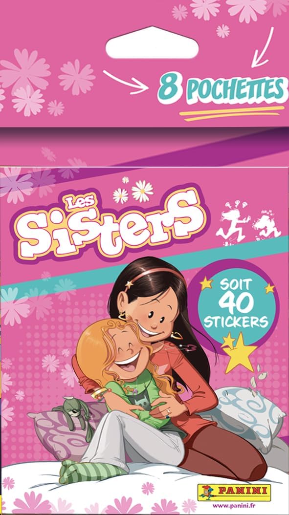 PANINI LES SISTERS Blister 8 pochettes