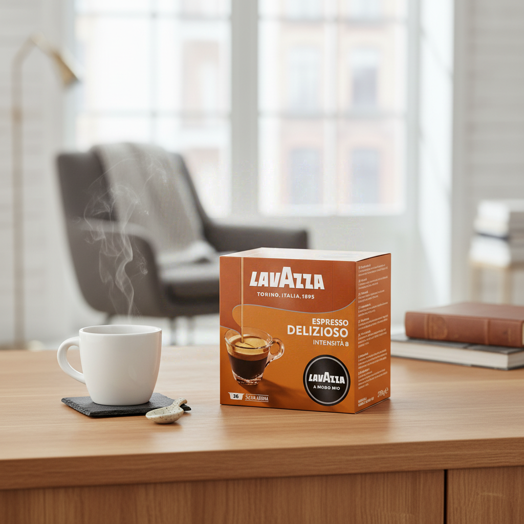 LAVAZZA Capsules Compatibles A Modo Mio Delizioso 36 capsules