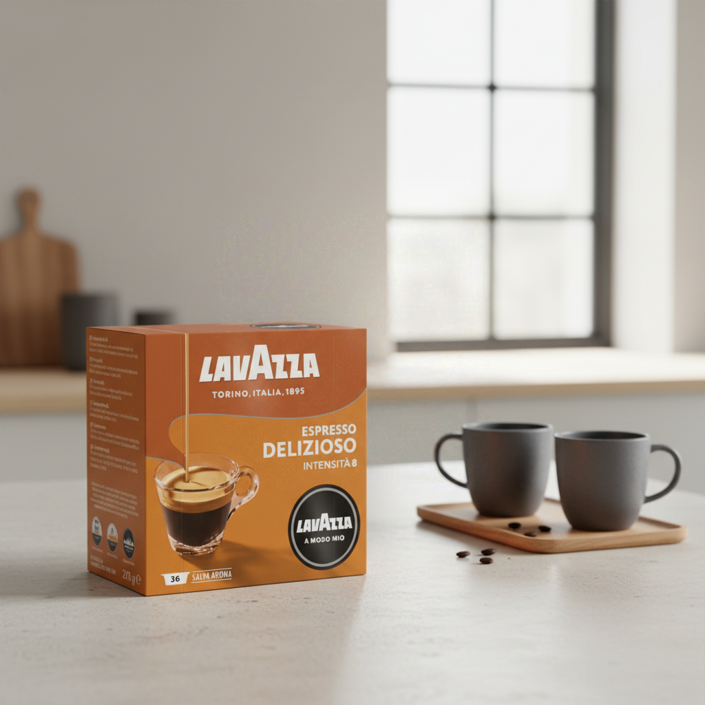 LAVAZZA Capsules Compatibles A Modo Mio Delizioso 36 capsules