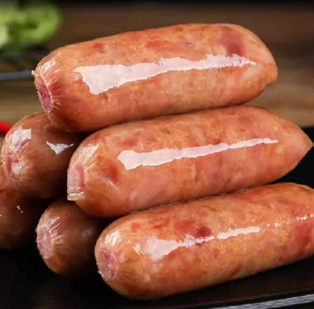 FRESHASIA Saucisse de porc rôti de Taïwan, saveur originale, 300 g