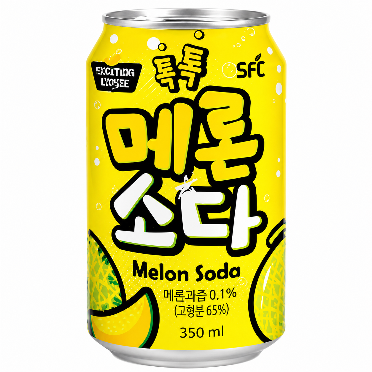 SFC Soda au melon sucré coréen - 350 ml