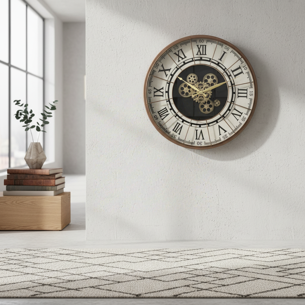 Atmosphera Horloge Stella avec mécanisme diam. 57 cm métal