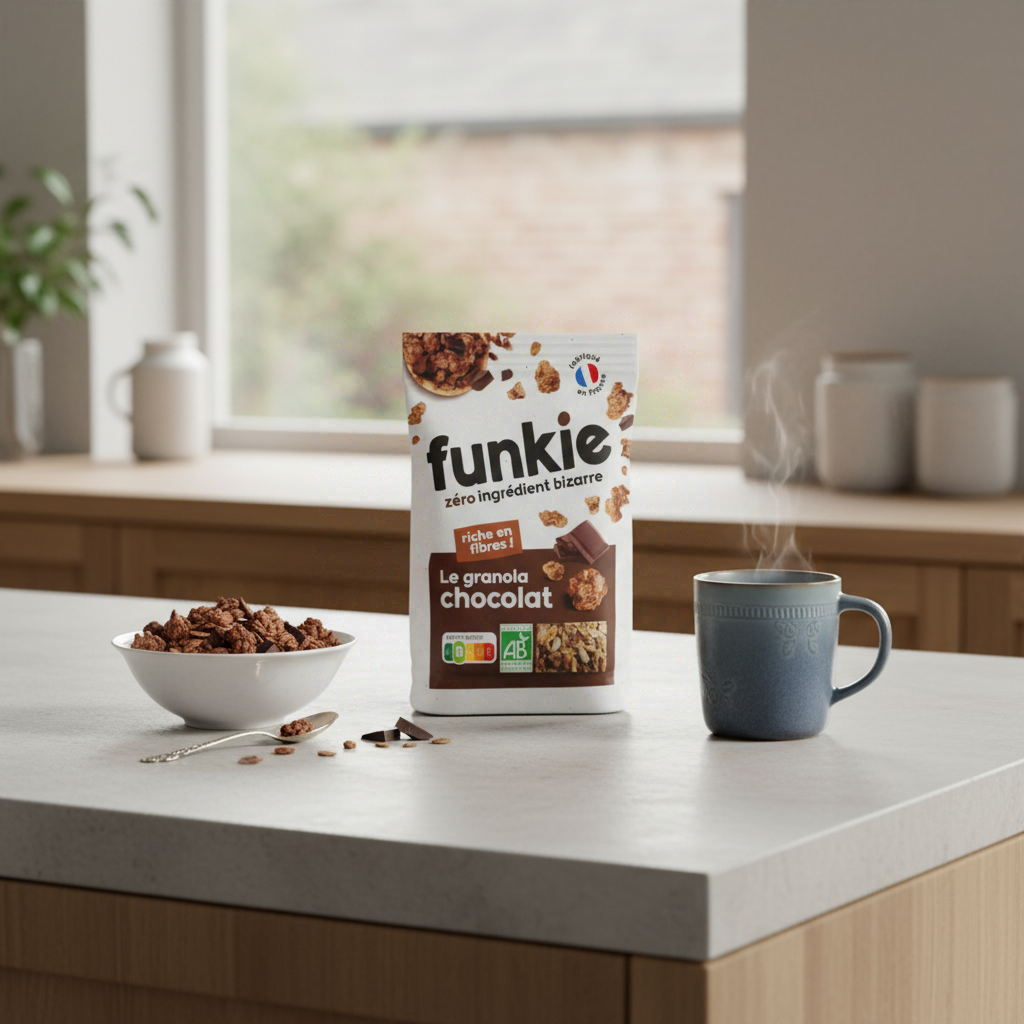 FUNKIE Granola biologique chocolat - 300 g