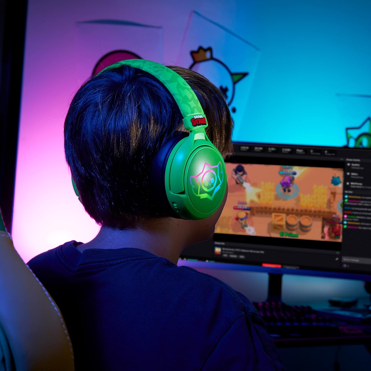 Subsonic Brawl Stars Skull Casque Gaming filaire - PS5/PS4/PC/Switch/Xbox