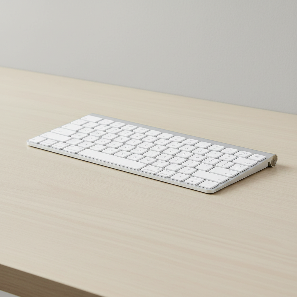 Apple Magic Keyboard avec Touch ID et pavé numérique pour Mac à puce Apple USB-C, disposition française, blanc