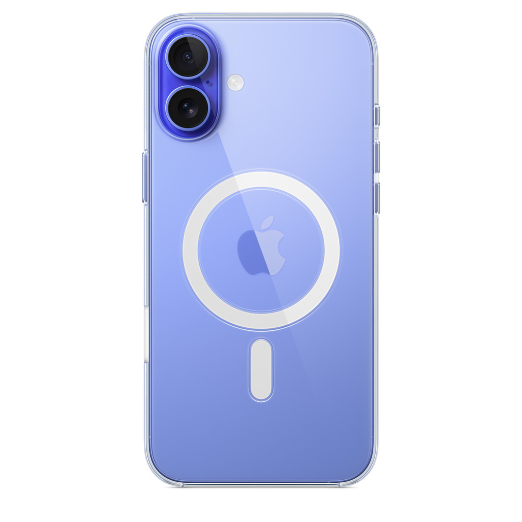 Apple coque transparente avec MagSafe pour iPhone 16 Plus