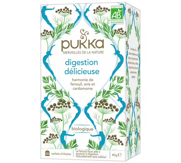 PUKKA Infusion digestion bio - 40 g