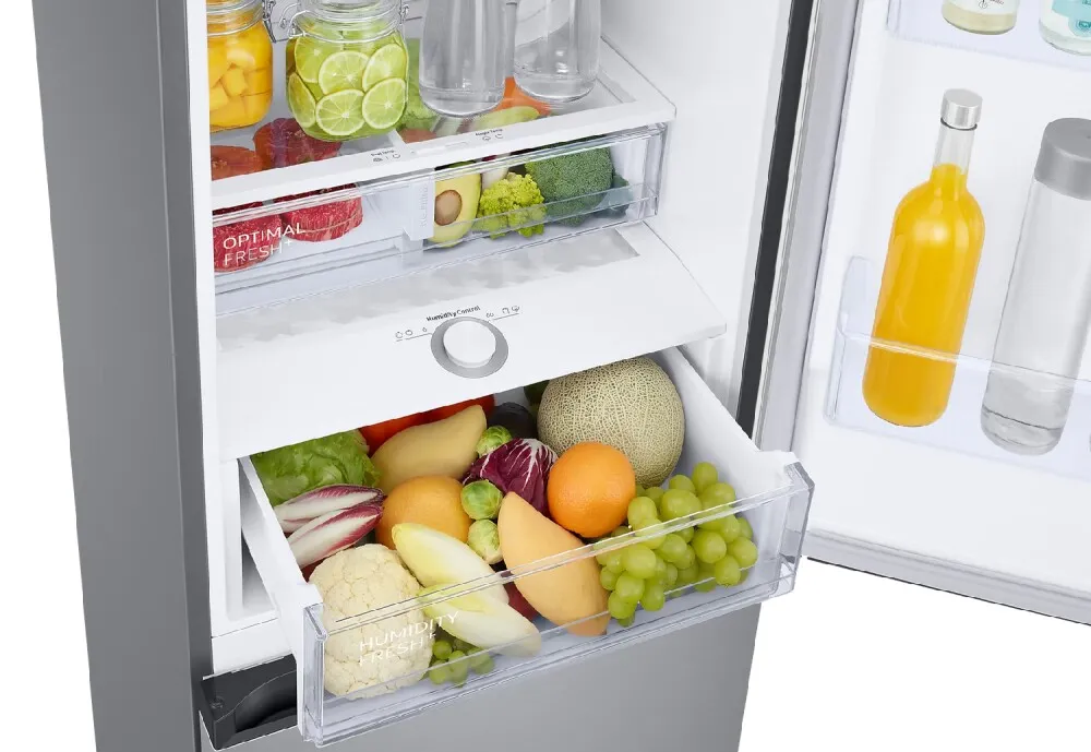 Samsung RB38C604DSA Réfrigérateur pose libre avec congélateur - 390 L - Classe D