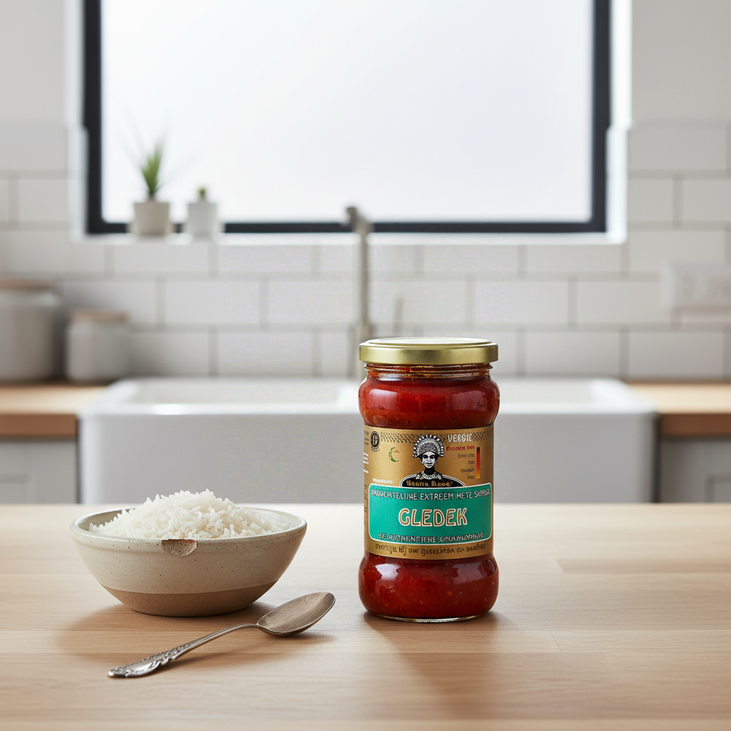 Wanita Djawa Sauce pimentée à l'échalote foudroyante (Extrêmement piquante) 290 ml