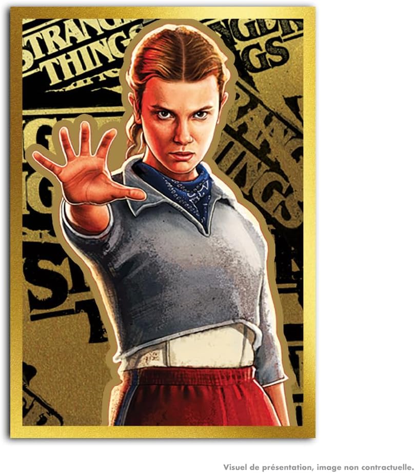 PANINI STRANGER THINGS TRADING CARDS Blister 4 pochettes + 1 carte édition limitée