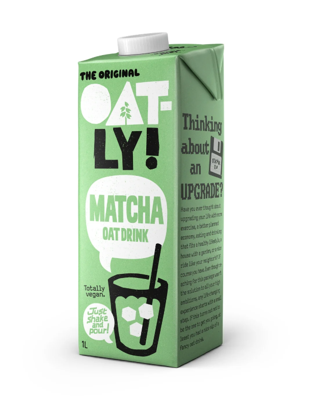 OATLY Boisson Végétale Matcha 1L