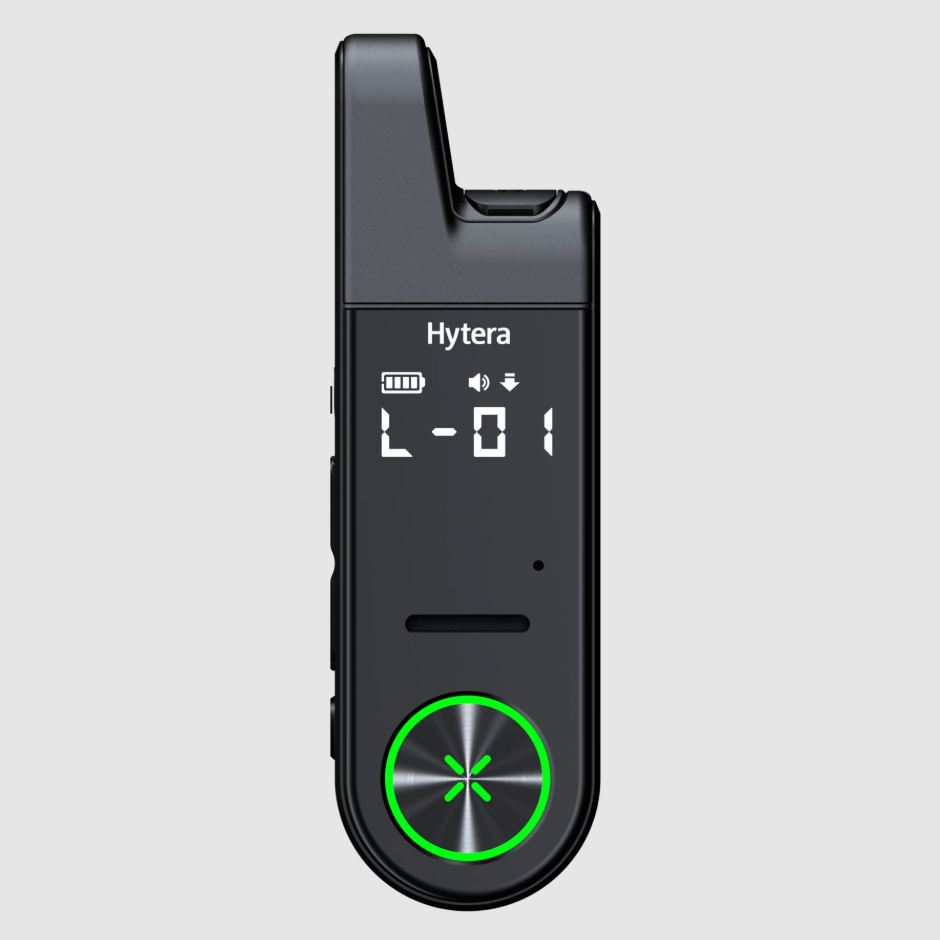 Talkie-Walkie Hytera S1 Mini PMR446 Sans Licence Ultra-Fin Compact Léger Radio Analogique avec Prise Audio 3.5mm et Charge Rapide Type-C