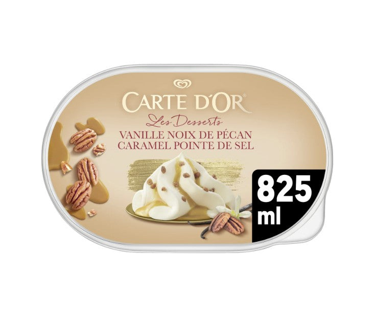 CARTE D'OR Crème glacée Vanille Pécan - 470 g