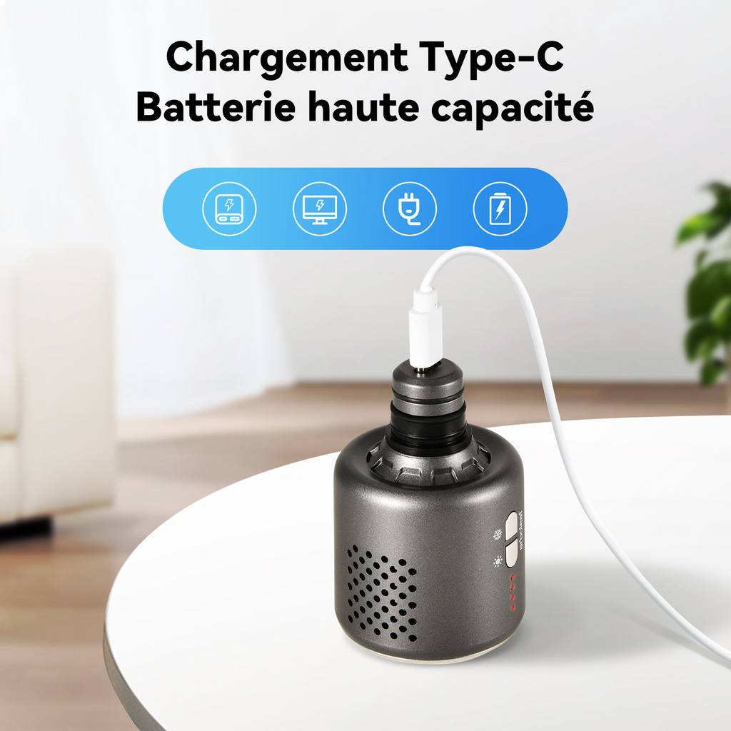 Accessoire de tête de massage pour pistolet à fascia à compresse chaude et froide Arboleaf CMA20A - Tête de massage à compresse chaude et froide adaptée aux pistolets à fascia