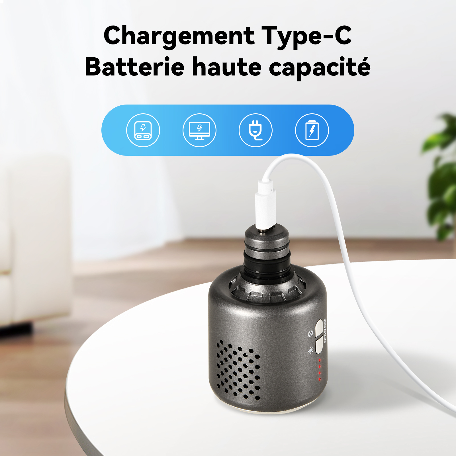 Accessoire de tête de massage pour pistolet à fascia à compresse chaude et froide Arboleaf CMA20A - Tête de massage à compresse chaude et froide adaptée aux pistolets à fascia