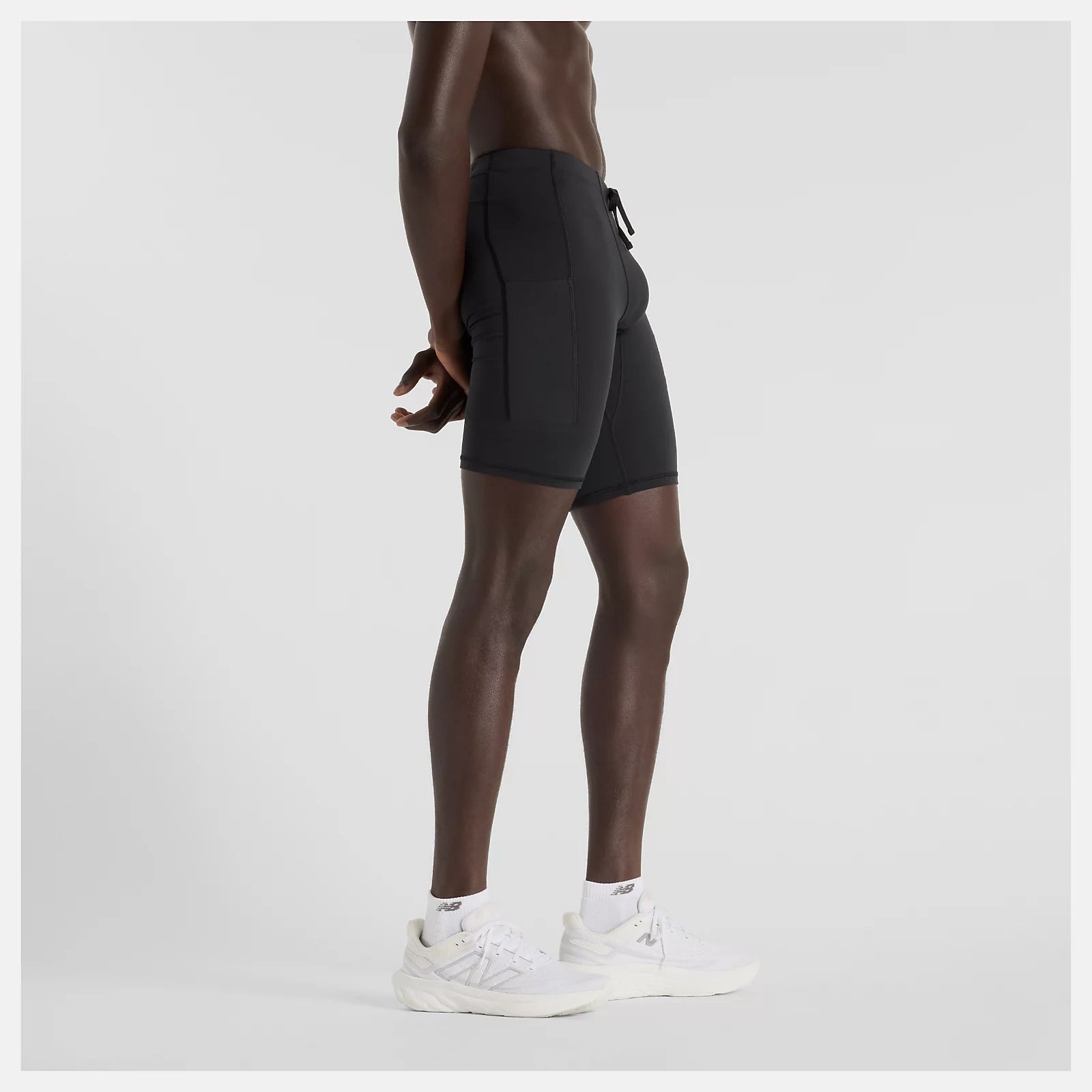 New Balance Legging mi-haut poche plate noir