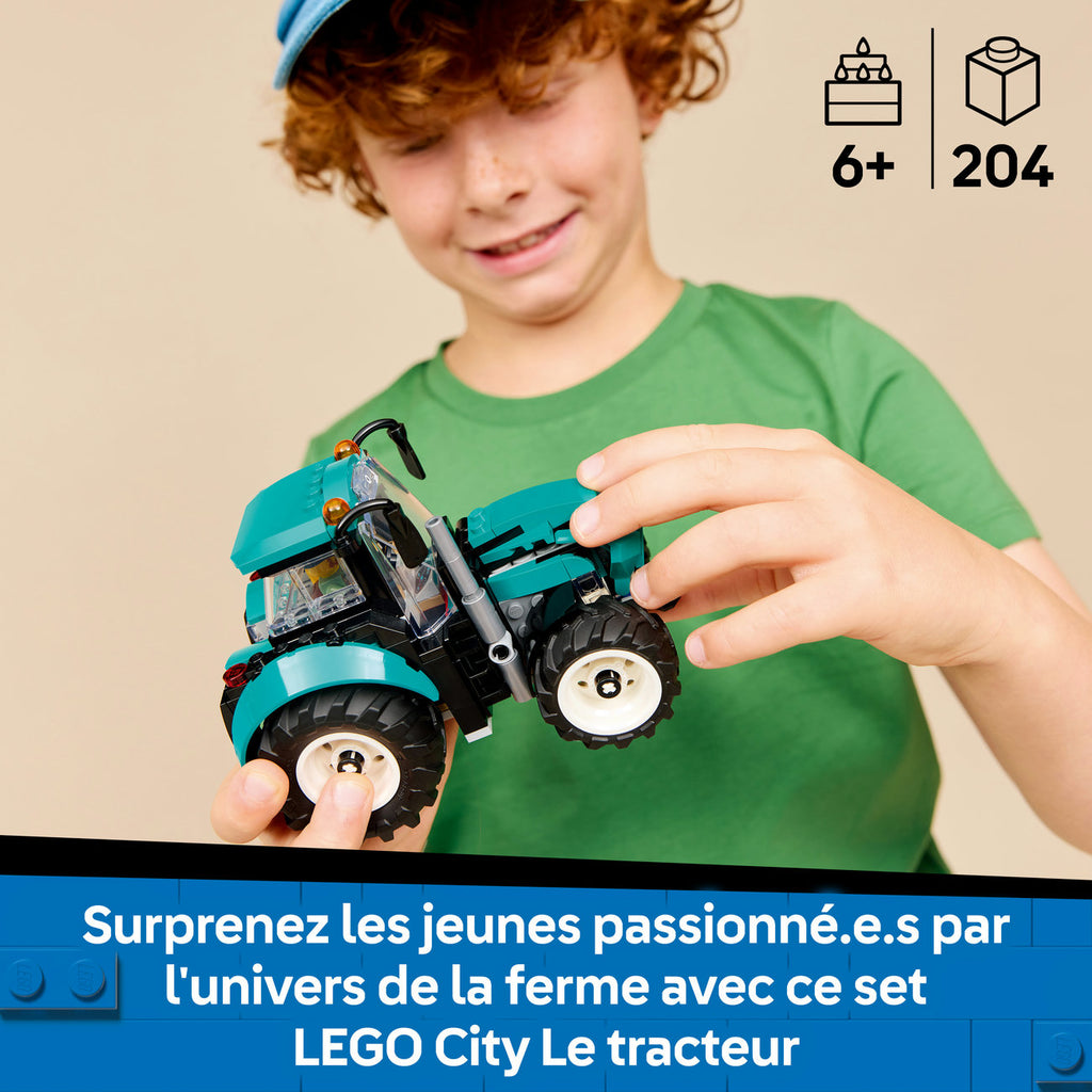 LEGO City 60498 Le tracteur