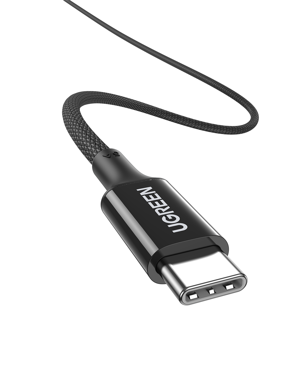 UGREEN Câble tressé USB 2.0 100 W noir 2 m