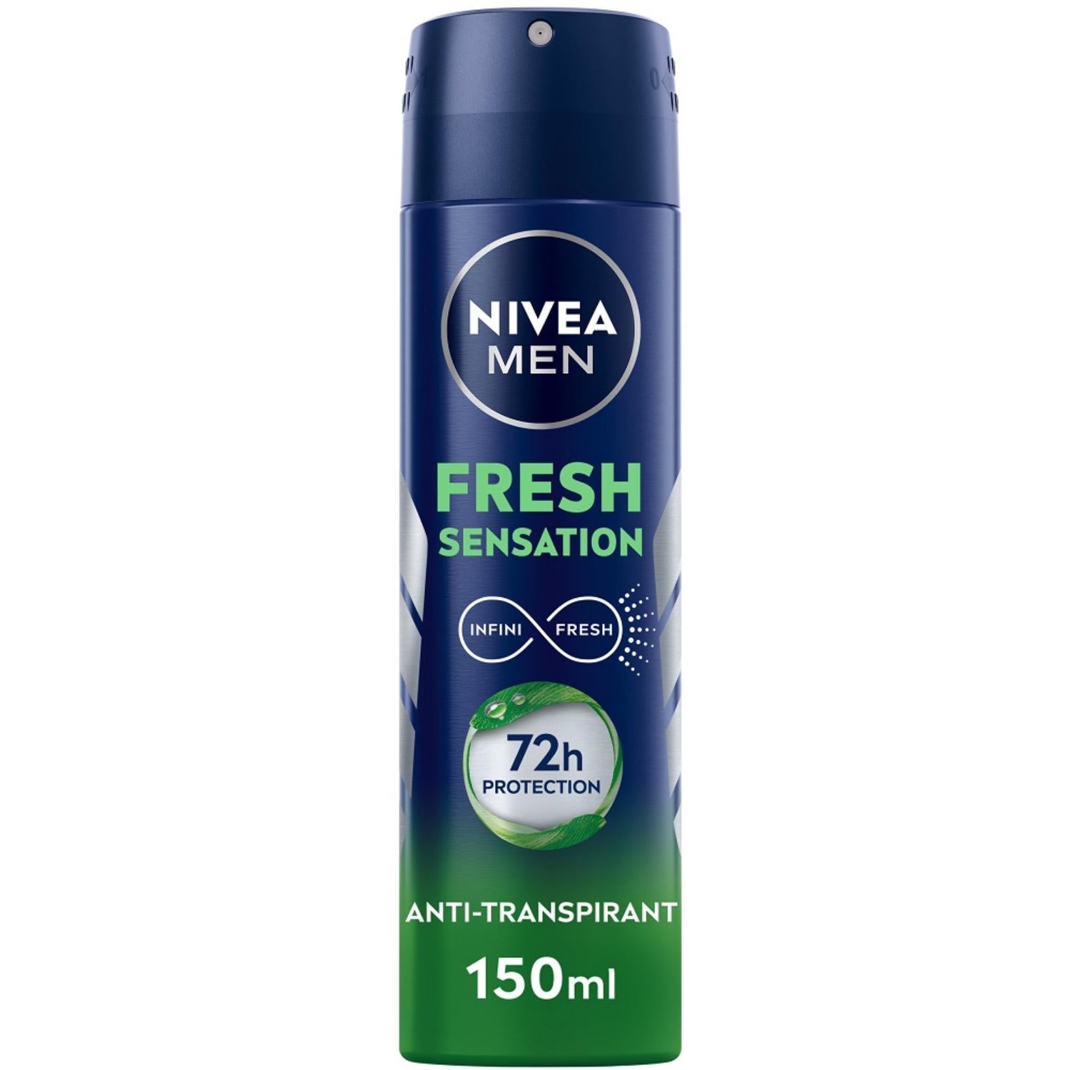 NIVEA Men - Déodorant Spray Fresh Sensation - 150 ml