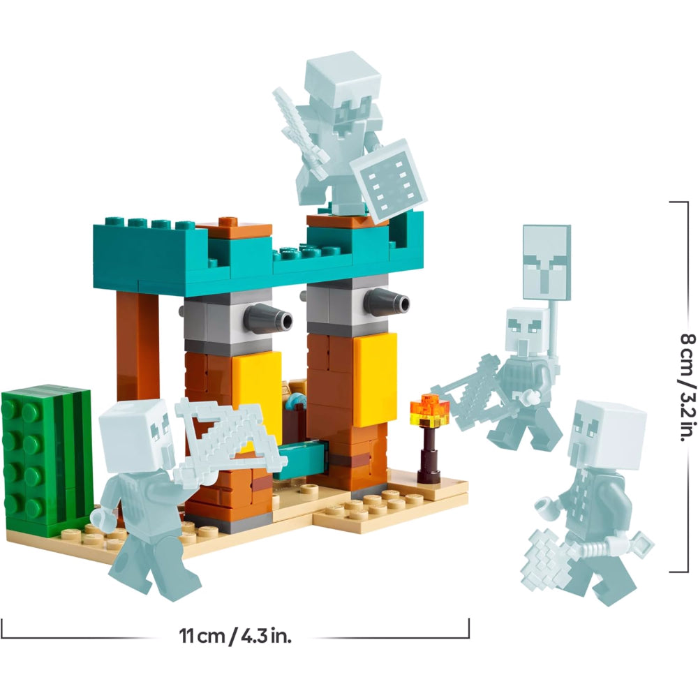 LEGO 21267 Minecraft La patrouille d’Illageois du désert