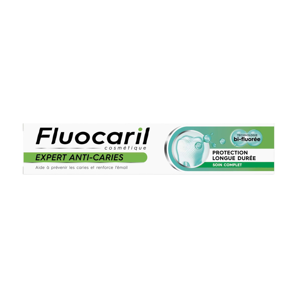 Fluocaril Expert Dentifrice Soin Complet Anti-Caries Double Fluor 75 ml